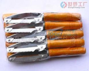 探秘批發(fā)市場新寵 鋼管削皮刀引領(lǐng)日用百貨廚房用具新風(fēng)尚